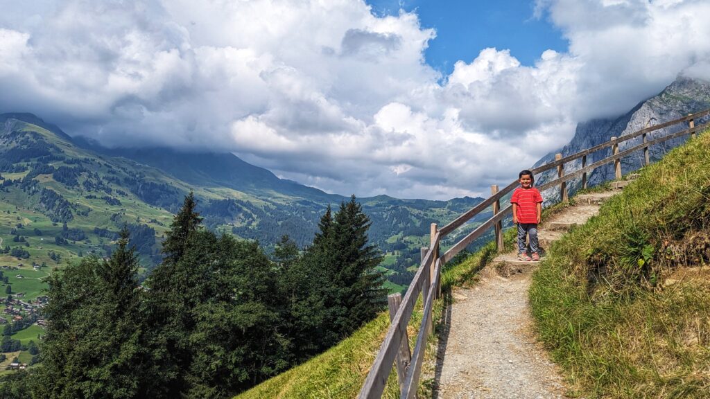 Our Family Vacation on Credit Card points to Wengen Switzerland - Our Long Life Blog